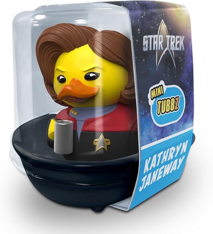 TUBBZ Mini Kathryn Janeway Collectible Vinyl Rubber Duck Figure - Official Star Trek Merchandise - Sci-Fi TV, Movies & Video Games