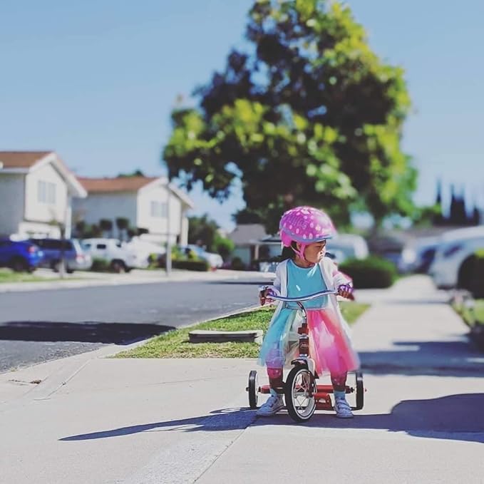Radio Flyer Classic 10 Inch Toddler Tricycle with Rubber Tires and Steel Frame, Red | Toddler, Rubber Tires, Steel Frame