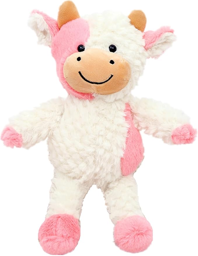 9" Cow Stuffed Animals Plush Doll Kids Boys Girls Animal