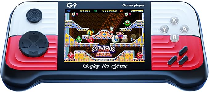 Retro Mini Video Games Portable Handheld Game，Handheld Game Console with Classical FC Games 3.0" Color Screen，Birthday for Boys Girls and Adults (Red)