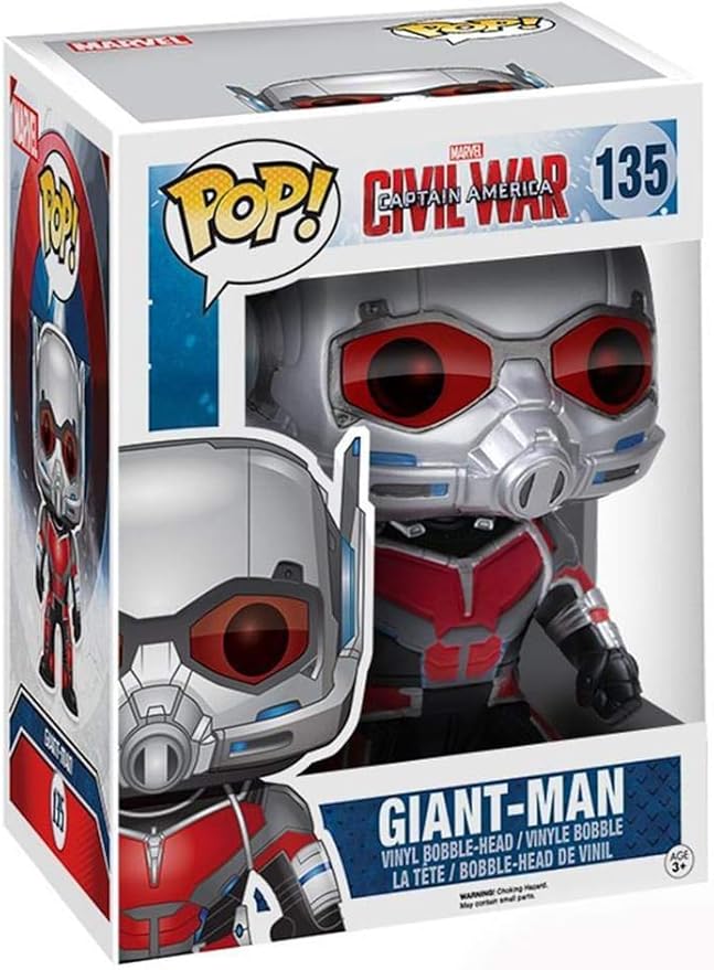 Funko POP Marvel: Captain America 3: Civil War Action Figure - Giant Man, 6"