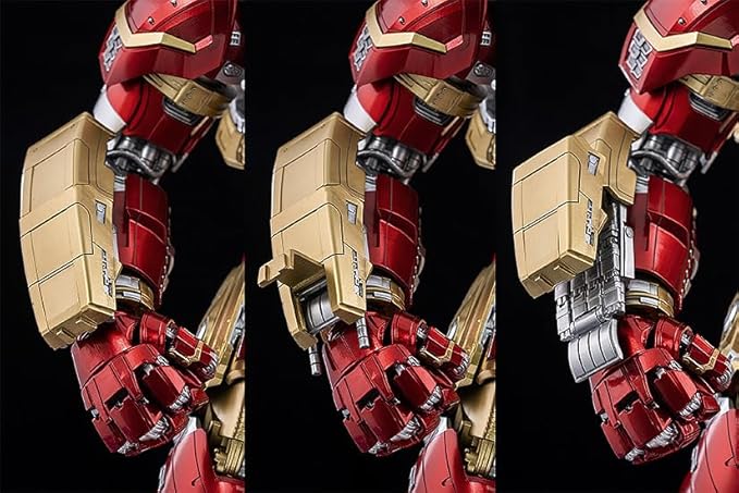 Infinity Saga DLX Iron Man Mark 44 Hulkbuster (DLX Iron Man Mark 44 Hulkbuster), 1/12 Scale, ABS, PVC, Zinc Alloy & Other Metal, Pre-Painted Action Figure for Resale