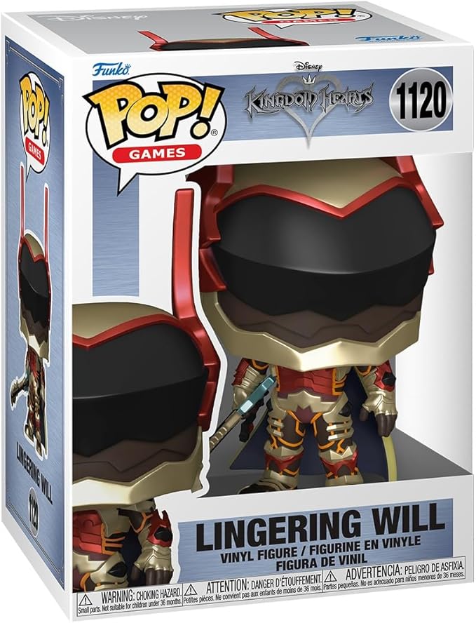 Funko Pop! Games: Kingdom Hearts - Lingering Will - Collectable Vinyl Figure - Gift Idea - Official Merchandise - Toys for Kids & Adults - Movies Fans - Model Figure for Collectors and Display