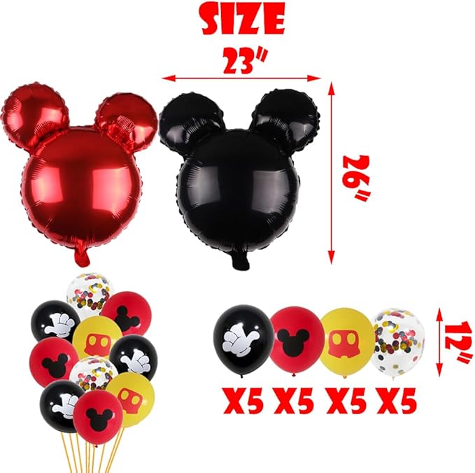 Red Boys 3rd Birthday Decorations Boys Wild Three Balloons Boys Three Banner for Boys Three Years Old Birthday Party Supplies Decorations