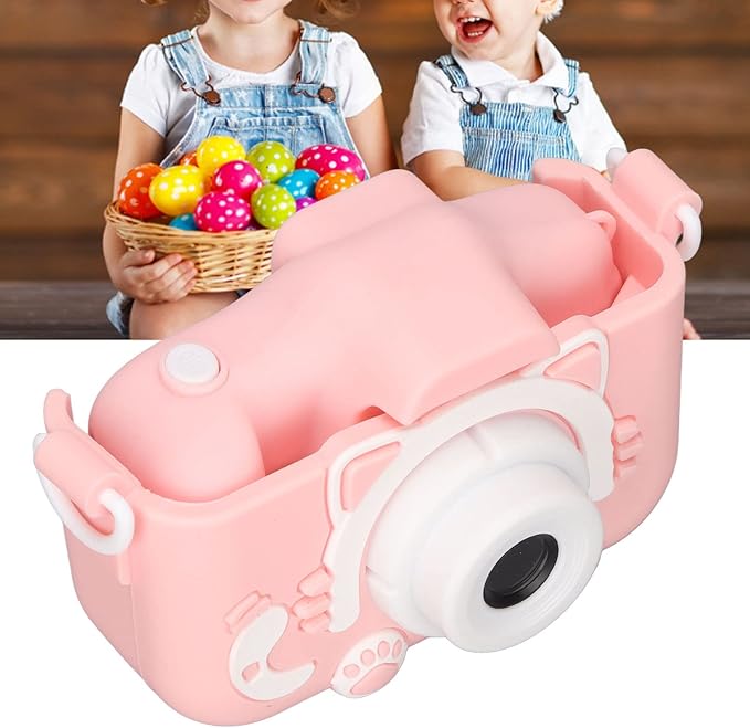 aqxreight Camera Toy Digital Selfie Camera 20MP Video Toy with MP3 Function for 3 Year OldBlue Without 32G Memory Card and Card Reader Moments The IPS Chi Kids CameraKids (Pink #11)