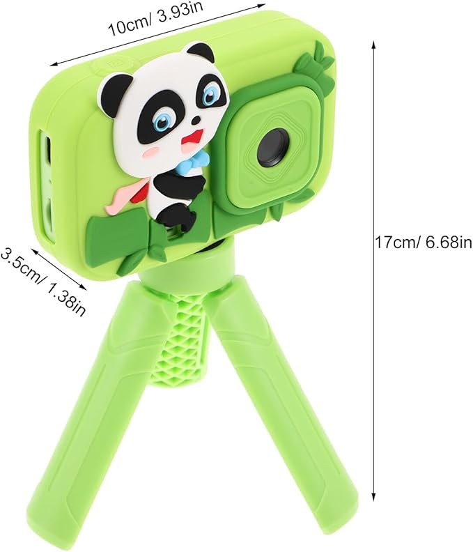 BESTonZON Digital Camera for Boys with Dual Lens Selfie and Video Function, 2.4-inch IPS Screen Handheld Compact Camera, Portable for Travel and Birthday