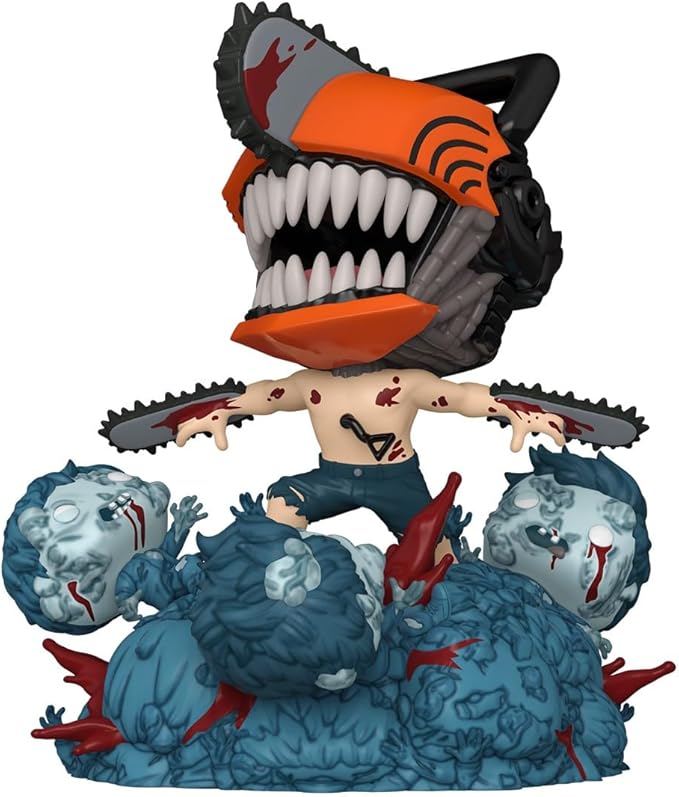 Funko Pop Deluxe: Chainsaw Man - Chainsaw Man - Collectable Vinyl Figure - Gift Idea - Official Merchandise - Toys for Kids & Adults - Anime Fans - Model Figure for Collectors and Display