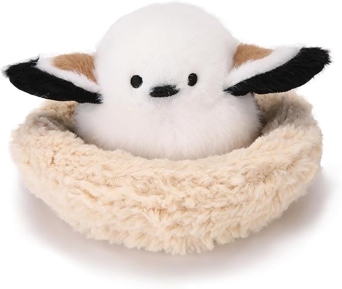 Small Bird's Nest 6.7 Stuffed Animal Soft Bird's Nest Plush for Kids