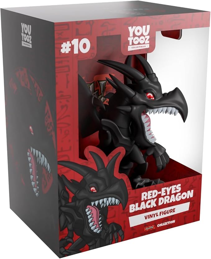 Youtooz Red-Eyes Black Dragon 4.4" Vinyl Figure – Collectible Red-Eyes Black Dragon from Yu-Gi-Oh! Anime Series