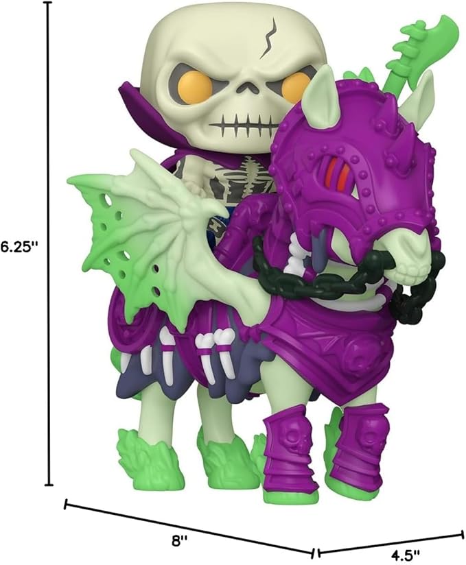 Funko POP! Rides: Fusion - Scareglow with Scare-Mare - Masters of The Universe - Collectable Vinyl Figure - Gift Idea - Official Merchandise - for Kids & Adults - Video Games Fans
