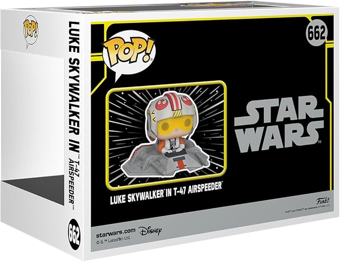 Funko POP! Rides: Star Wars - Luke in T-47 Airspeeder - Collectable Vinyl Figure - Gift Idea - Official Merchandise - for Kids & Adults - Movies Fans - Model Figure for Collectors