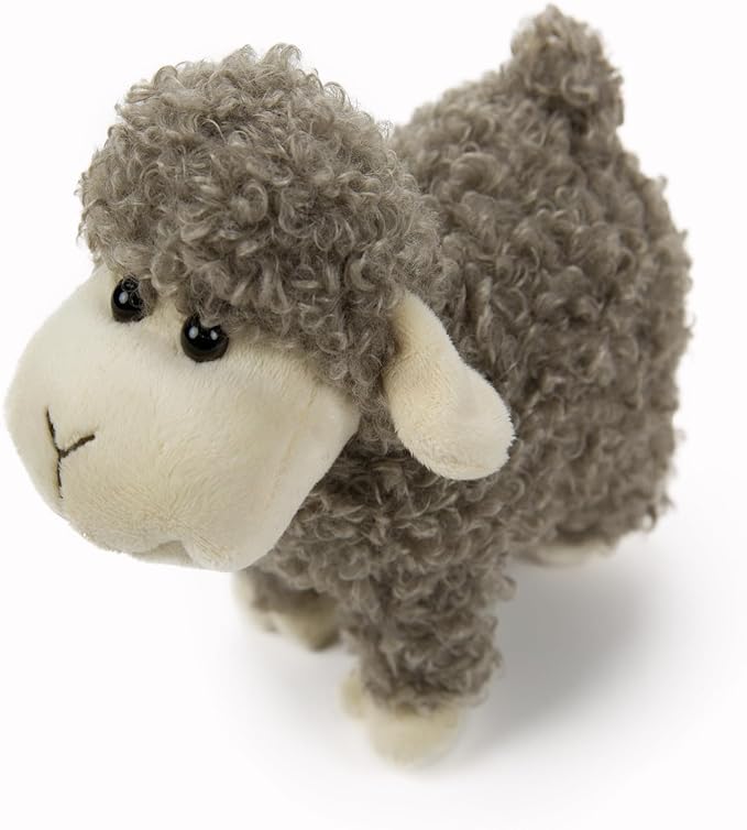 Sheep Lamb Plush, Soft Cute Grey Lamb Stuffed Animal, Children's Sheep Plush, Gifts Children Standing 6.5inch…