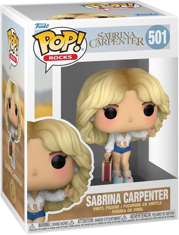 Funko Pop Rocks: Sabrina Carpenter - (Manchild) - Collectable Vinyl Figure - Gift Idea - Official Merchandise - Toys for Kids & Adults - Music Fans - Model Figure for Collectors and Display
