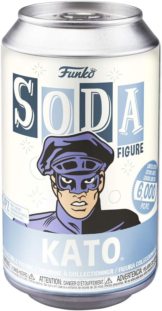 Vinyl Soda: Green Hornet - Kato. Chase!! This POP! Figure Comes with a 1 in 6 Chance of Receiving The Special Addition Alternative Rare Chase Version