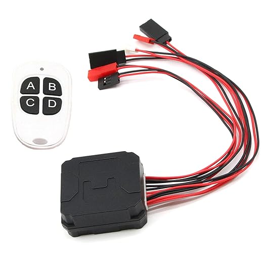 Four-Channel Wireless Remote Controller RC Car Accessory Spare Parts Electric Controller Light Group Switch