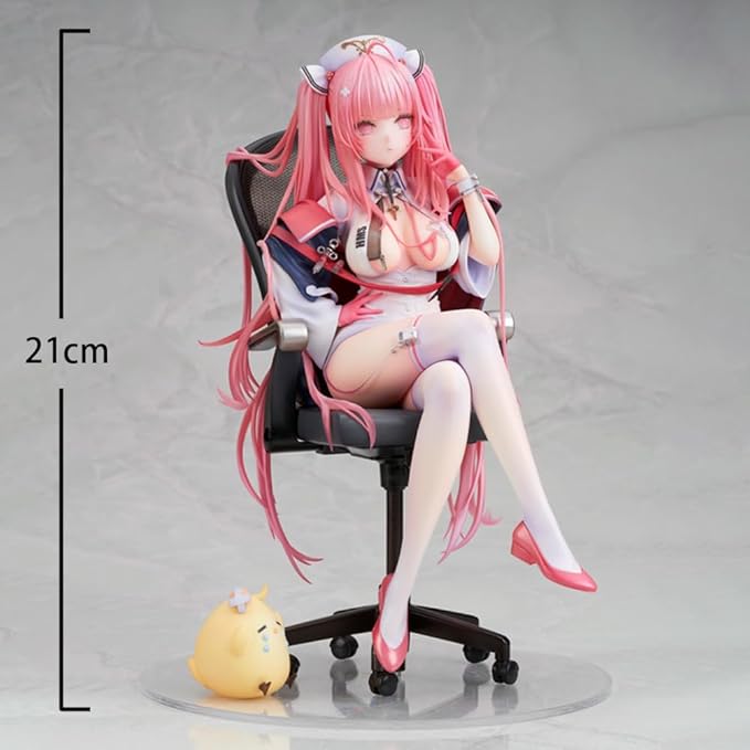 HMS Perseus Figure Nurse Costume Version 21cm Sitting Pose Anime Figurine Girl HMS Perseus Action Figure Desktop Decoration Collectibles