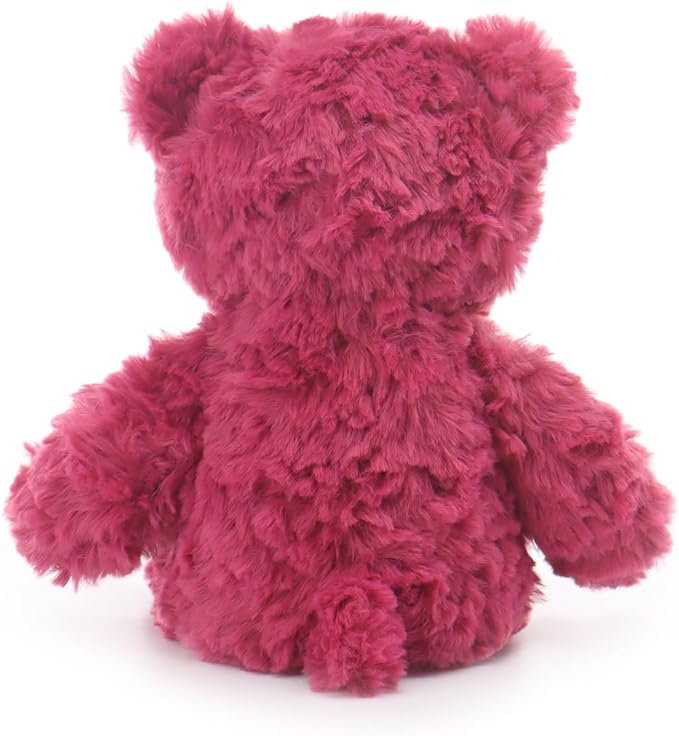 Apricot Lamb Berry Red Flower Bear Stuffed Animals for Kids, Soft Cute Plush Toys for Baby Girl and Boy, 7.9 Inches