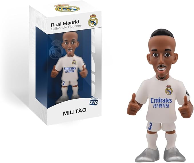 MINIX COLLECTIBLE FIGURINES - Sports Collectable 12 cm Figurine, Éder Militão-Real Madrid