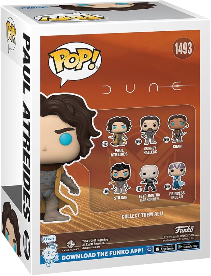 Funko POP! Movies: Dune 2 - Paul Atreides - Collectable Vinyl Figure - Gift Idea - Official Merchandise - for Kids & Adults - Movies Fans - Model Figure for Collectors and Display