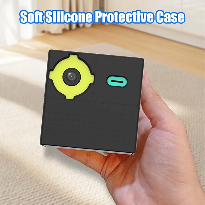 for Nex Playground Game System Silicone Case, Soft Dustproof and Drop Resistant Protective Case Cover for Nex Playground Game System Accessories (Black)