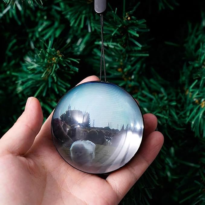 2.76" Crystal Ball Video Player,3D Memory Orb Ball Digital Display Memory Sphere Lamp with Sound,Personalized Electronic Display,Uploadable Videos & Photos,DIY Gift for Anniversary,Birthday