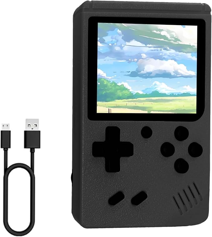 Retro Handheld Game Console,3.0 Inch Full-Lamination IPS Screen Retro Gaming Console,Retro Game Console,Portable Arcade Video Gaming Console