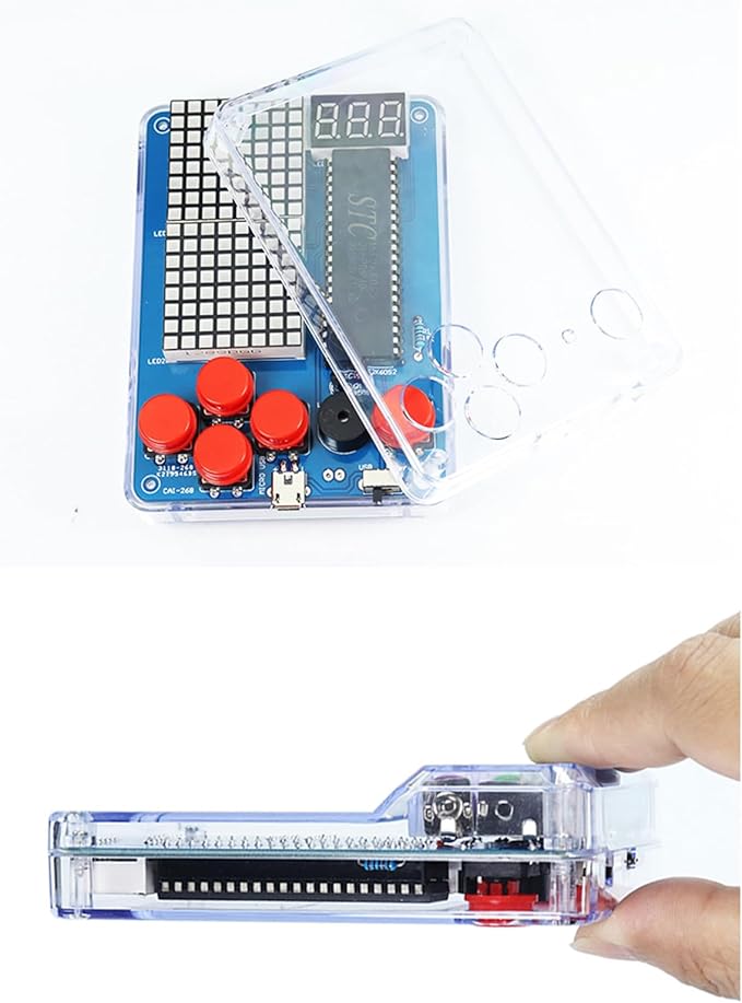 Soldering Kits, DIYer Classical Electronic Soldering 4 Games Including for STEM Projects Family Fun High School Training