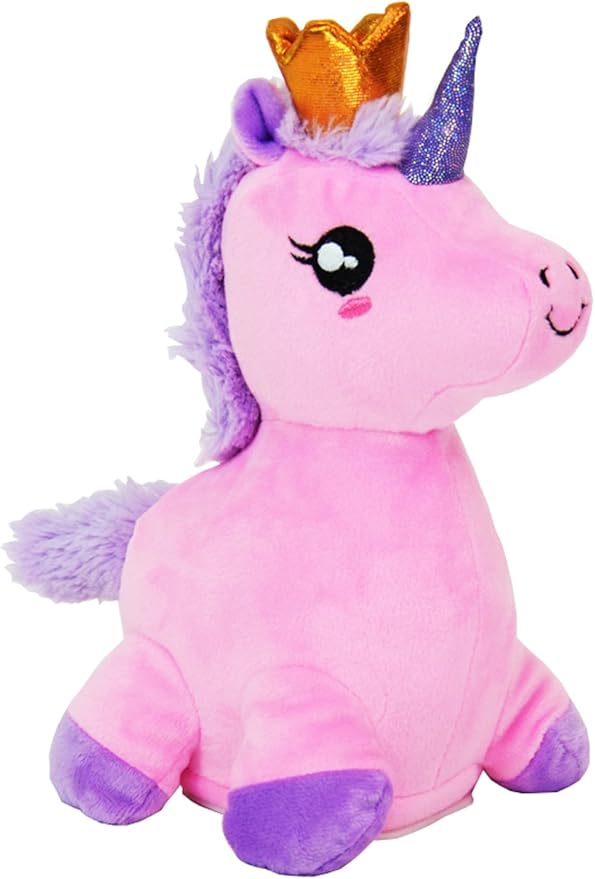 75673 – Laber unicorn "Cottoncandy", laboratory with recording and display function, flaps everything funny and moves approx. 27 cm in size, ideal as a gift for boys and girls.