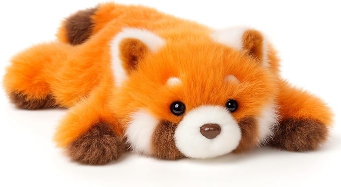 Adorable Red Panda Stuffed Animal Soft Plush Red Panda Plush Toy Cute Birthday Gifts for Kids Adults