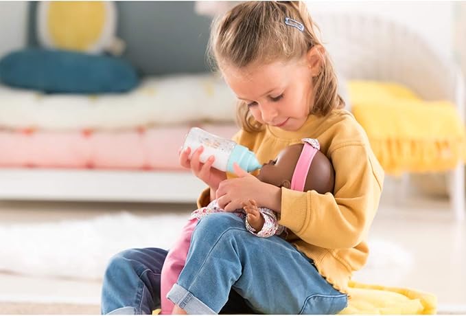 Corolle Magic Milk Baby Doll Bottle for 14-17", Interactive Baby Doll Accessories with 3 Realistic Sounds (Crying, Laughing, Sucking), Feeding Sounds, Batteries Included
