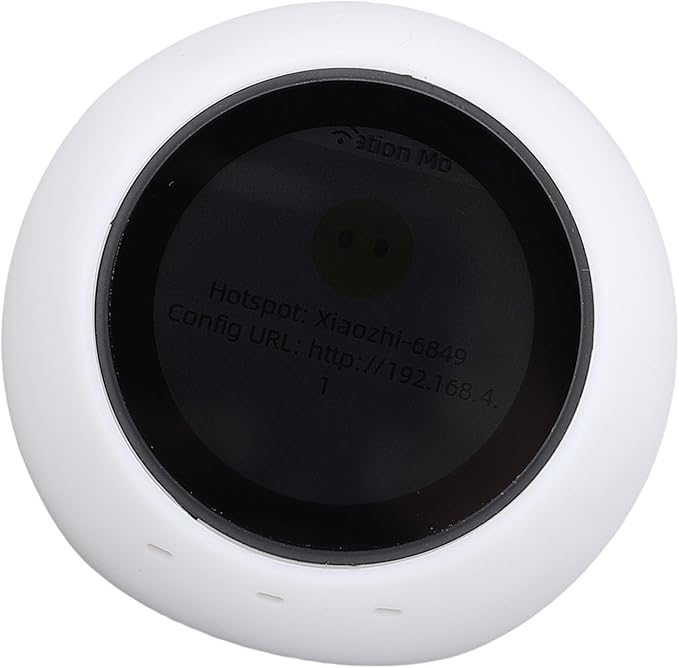 Semme AI Desk Robot Smart Talking Robot Companion Voice Wake Up 1.28 Inch Screen with 5.0 WiFi Weather Clock Video Music Playback for Kids Adults