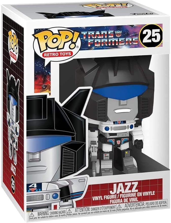 Funko Pop! Retro Toys: Transformers - Jazz, Multicolour