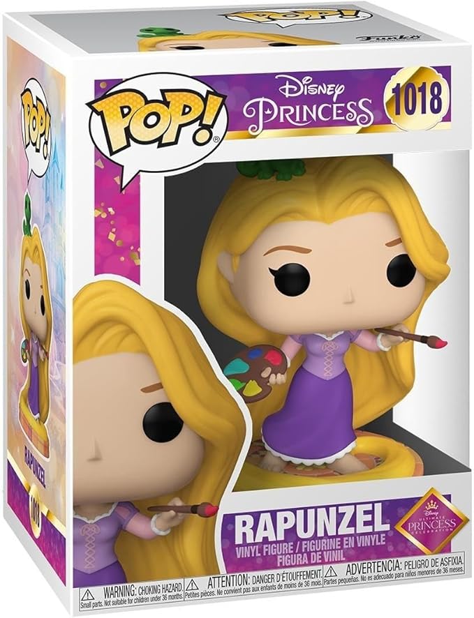 Funko Pop Disney: Ultimate Princess - Rapunzel - Disney Princesses - Collectable Vinyl Figure - Gift Idea - Official Merchandise - Toys for Kids & Adults - Cartoon/Animation Fans