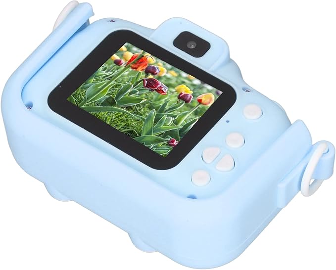 aqxreight Camera Toy Digital Selfie Camera 20MP Video Toy with MP3 Function for 3 Year OldBlue Without 32G Memory Card and Card Reader Moments The IPS Chi Kids CameraKids (Blue #14)