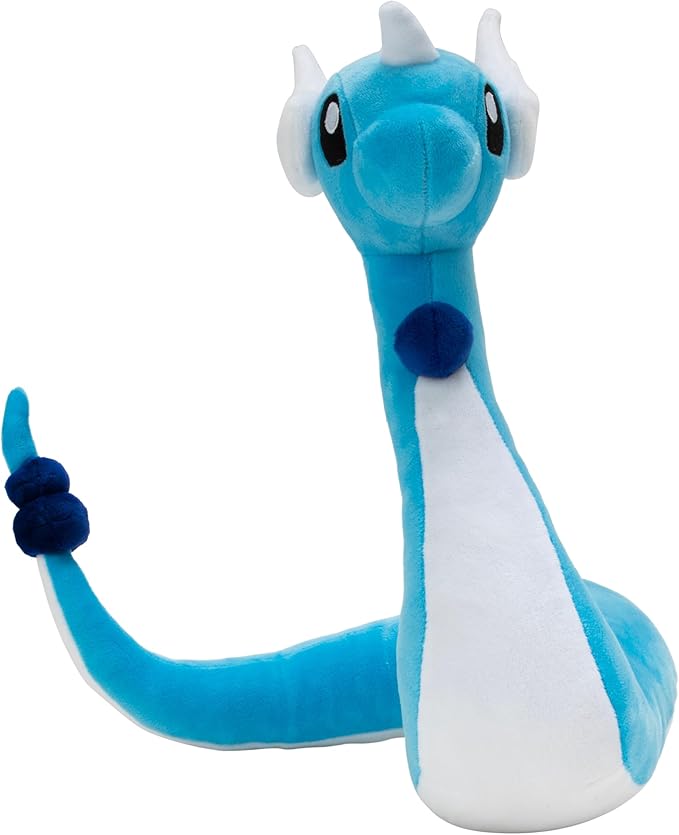 Pokemon Dragonair Plush - 12-Inch Soft Plush with Authentic Details