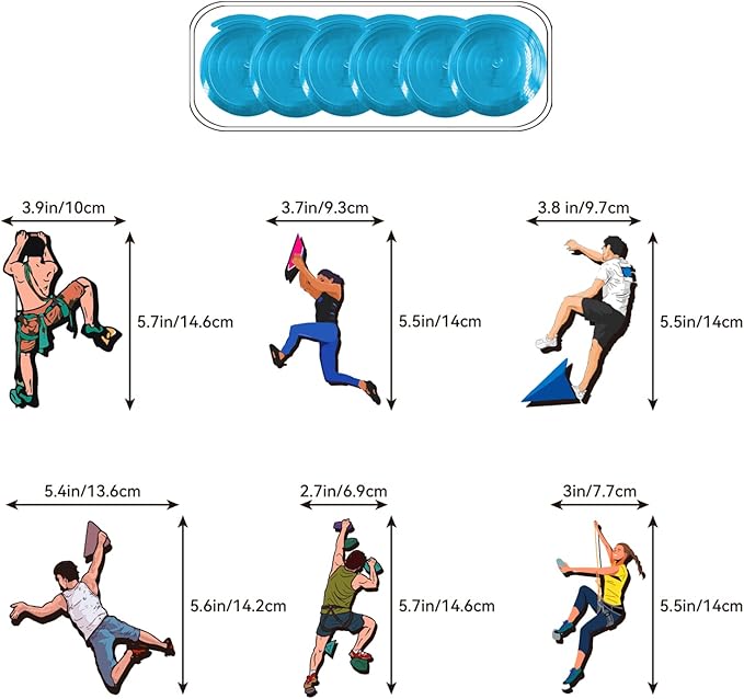 Climbing Party Decoration Rock Climbing Birthday Party Supplies Sports Decorations Includes Climbing Happy Birthday Banner Balloons Cake Topper Cupcake Toppers Spirals