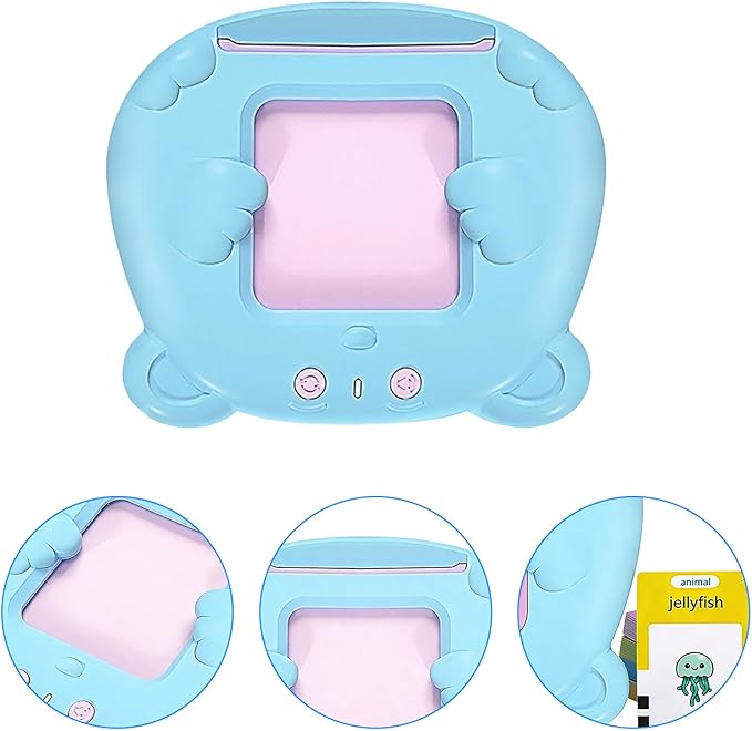 Talking Flashcard for Kids - Educational Interactive Learning Travel Toy | Fun Talking Cards Perfect for Preschool Kindergarten Homeschooling Travel Home Car Airplane Use