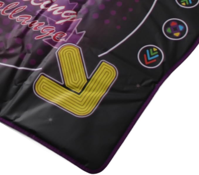 Pilipane Dance Mat Kids Electronic Dance Pad Toy with 4 Game Modes Adjustable Built in Music Non Slip Surface for Children and Adults PVC Material 85x90cm (Non Luminous)