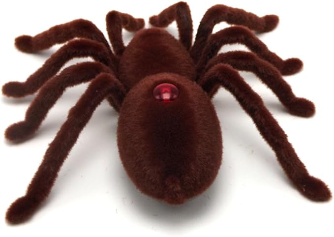 Tipmant Simulation Cute RC Spider Infrared Remote Control Vehicle Car Electric Realistic Animal Kids Prank Scary Toys