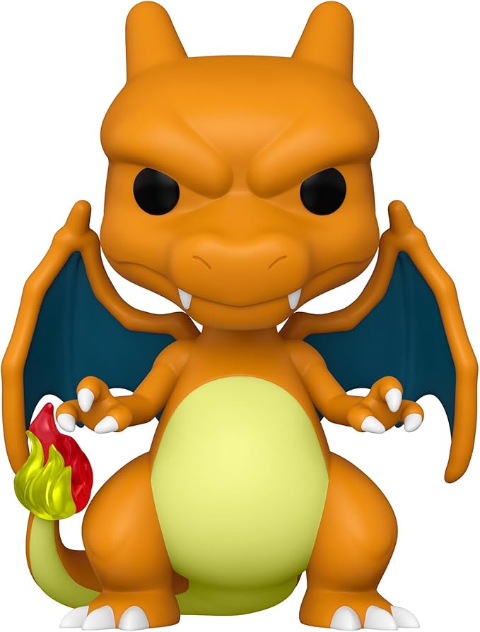 Funko POP! Jumbo: Pokemon - Charizard - Collectible Vinyl Figure - Gift Idea - Official Merchandise - Toys for Children and Adults - Video Games Fans - Figure for Collectors