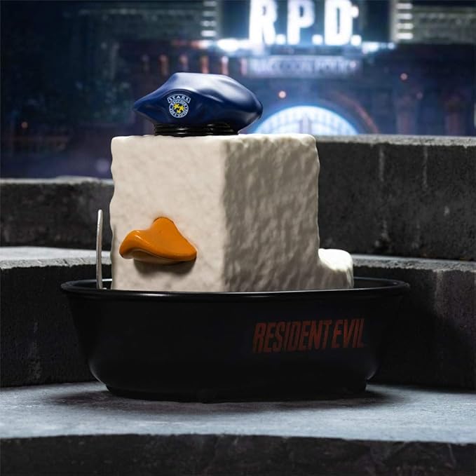 TUBBZ Resident Evil Tofu Collectible Duck Vinyl Figure – Official Resident Evil Merchandise – PC & Video Games