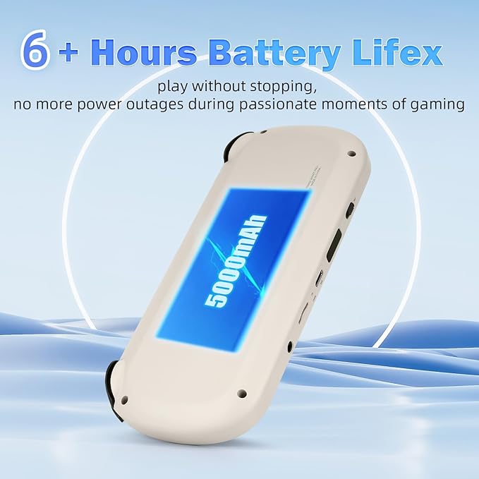 Trimui Smart Pro Retro Handheld Gaming Console Video Gaming Console Trimui Smart Pro Retro Portable Game Console Emulator Dual Joystick Design 4.96 inch 720x1280 IPS Screen 5000mAh 64G TF Card Gary