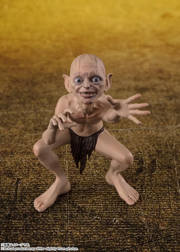 TAMASHII NATIONS - The Lord of The Rings - Frodo Baggins & Gollum (The Lord of The Rings: The Fellowship of The Ring) S.H.Figuarts Action Figure