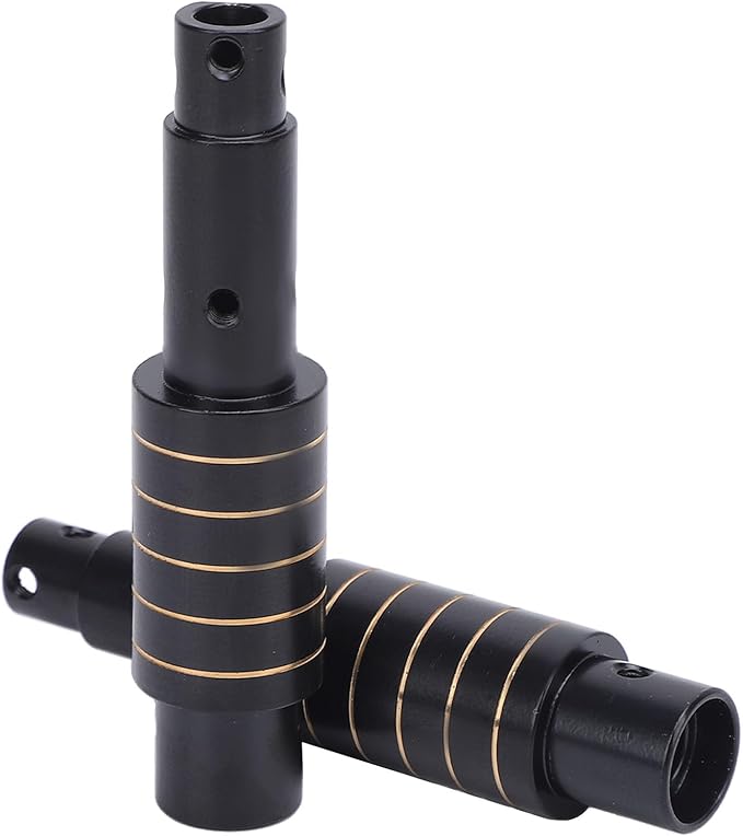 2Pcs RC Rear Axle Tube Rear, Axle Tube Shock Resistants for Axial SCX10 Pro 1/10 RC Car Climbing Off Road Adventures with Accurate