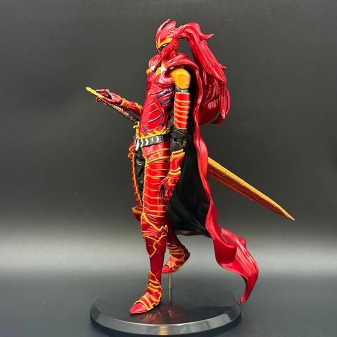 Igris Figure Statue Red Gold Edging Anime Figurine PVC Model 9.45" Standing Pose Sung Jin Woo Action Figures Desktop Collections