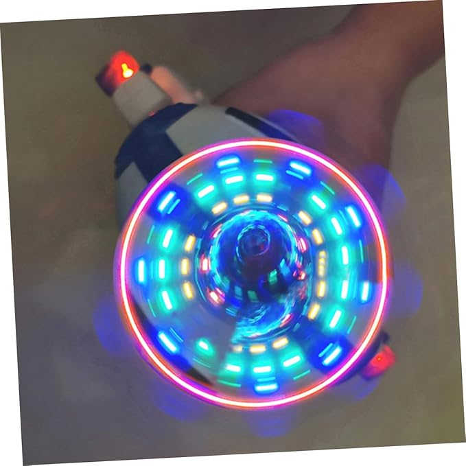 Dance Robot Toy for Children Flashing Lights Fun Music Rotating Robot Toy Boys and Girls