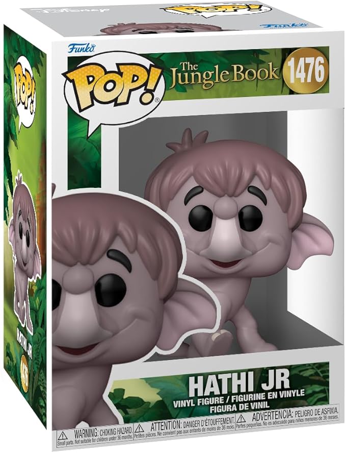 Funko POP! Disney: The Jungle Book – Hathi Jr. - Collectable Vinyl Figure - Gift Idea - Official Merchandise - for Kids & Adults - Movies Fans - Model Figure for Collectors and Display