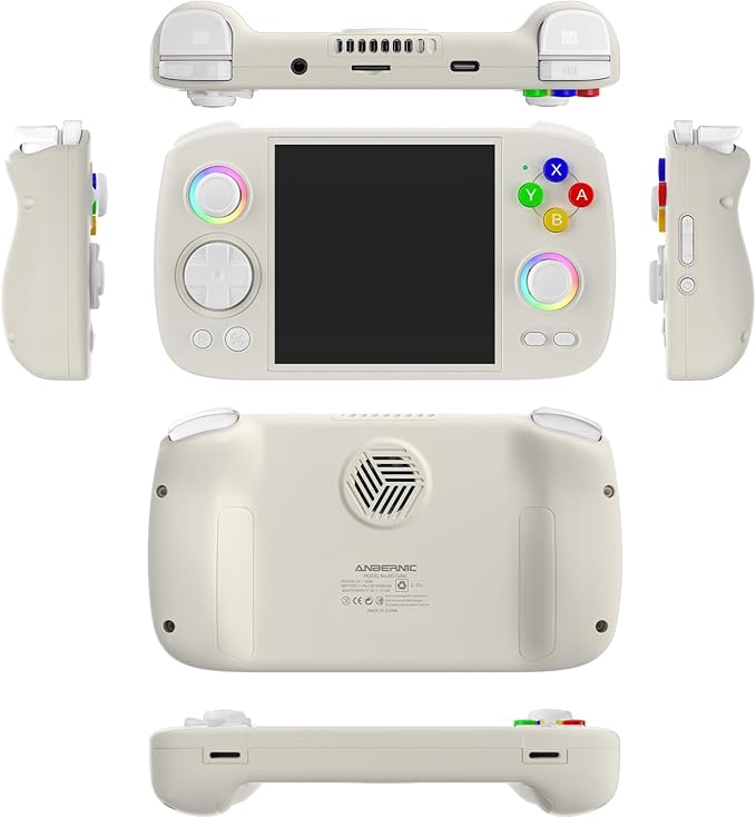 Aivuidbs rgcube Games Handheld 3.95 Inch Multi-Touch Screen Android 13 System Video Game Console Unisoc T820 Processor 5200mAh Battery NO Game Card