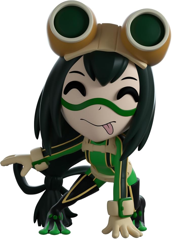 Youtooz Tsuyu Asui 4" Vinyl Figure – Tsuyu Asui Action Figure from My Hero Academia Anime Collection