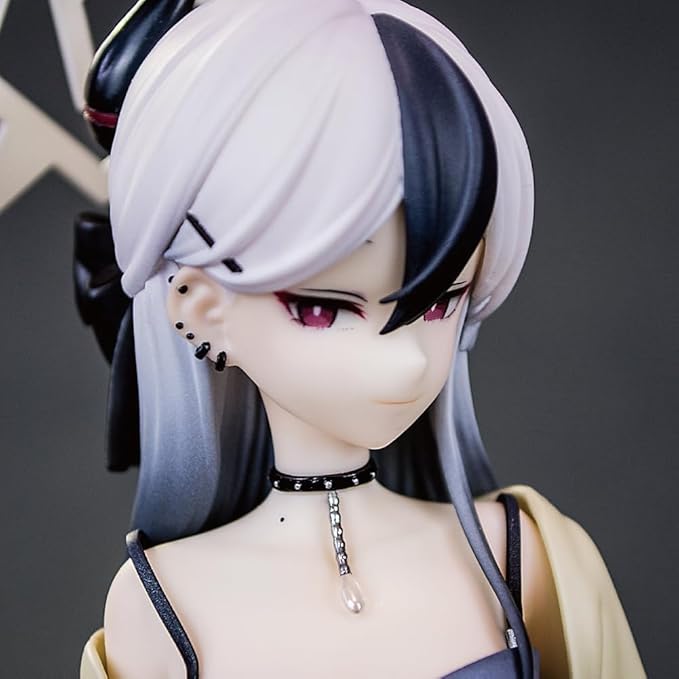 Onikata Kayoko Figure Statue Standing Pose Model 9.06" Anime Figurine Onikata Kayoko Action Figures Desktop Decoration Collectibles Gift for Fans